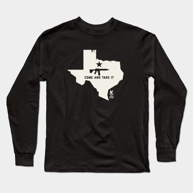 Come And Take It Long Sleeve T-Shirt by Liberty_Defense_Clothing_Company